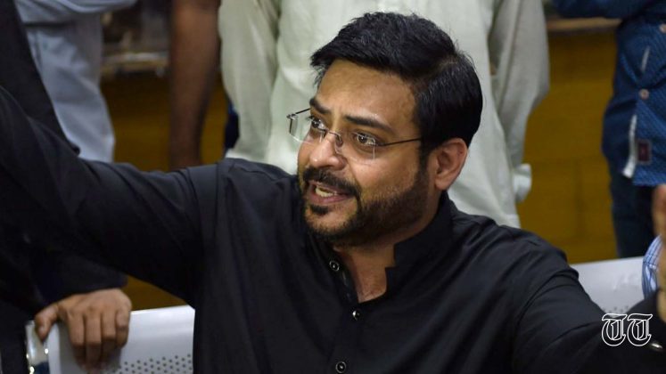 A file photo is shown of late MNA Aamir Liaquat Hussain.