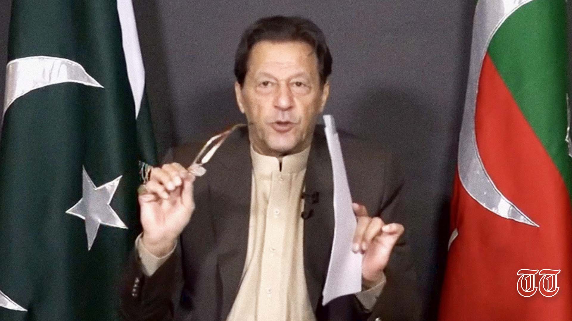 A file photo is shown of Imran Khan from the 11th of December.