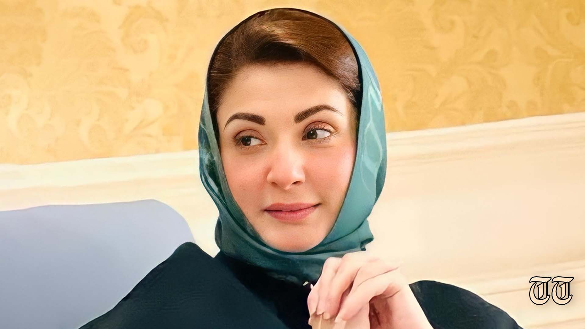 A file photo is shown of PML(N) senior vice president Maryam Nawaz in London.