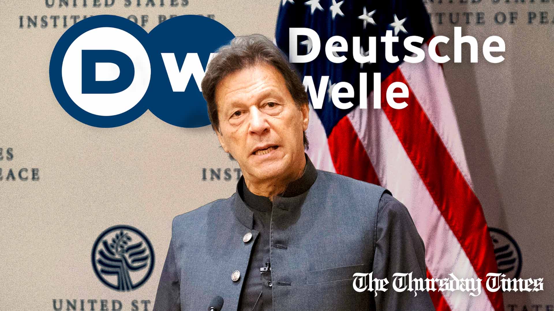 A file photo is shown of PTI president Imran Khan at Washington, D.C. in 2019. — FILE/THE THURSDAY TIMES