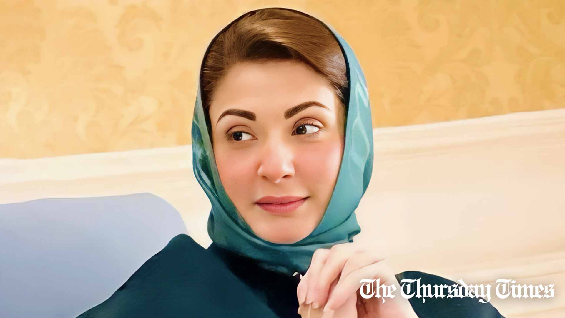 A file photo is shown of PML(N) senior vice president Maryam Nawaz at London. — FILE/THE THURSDAY TIMES