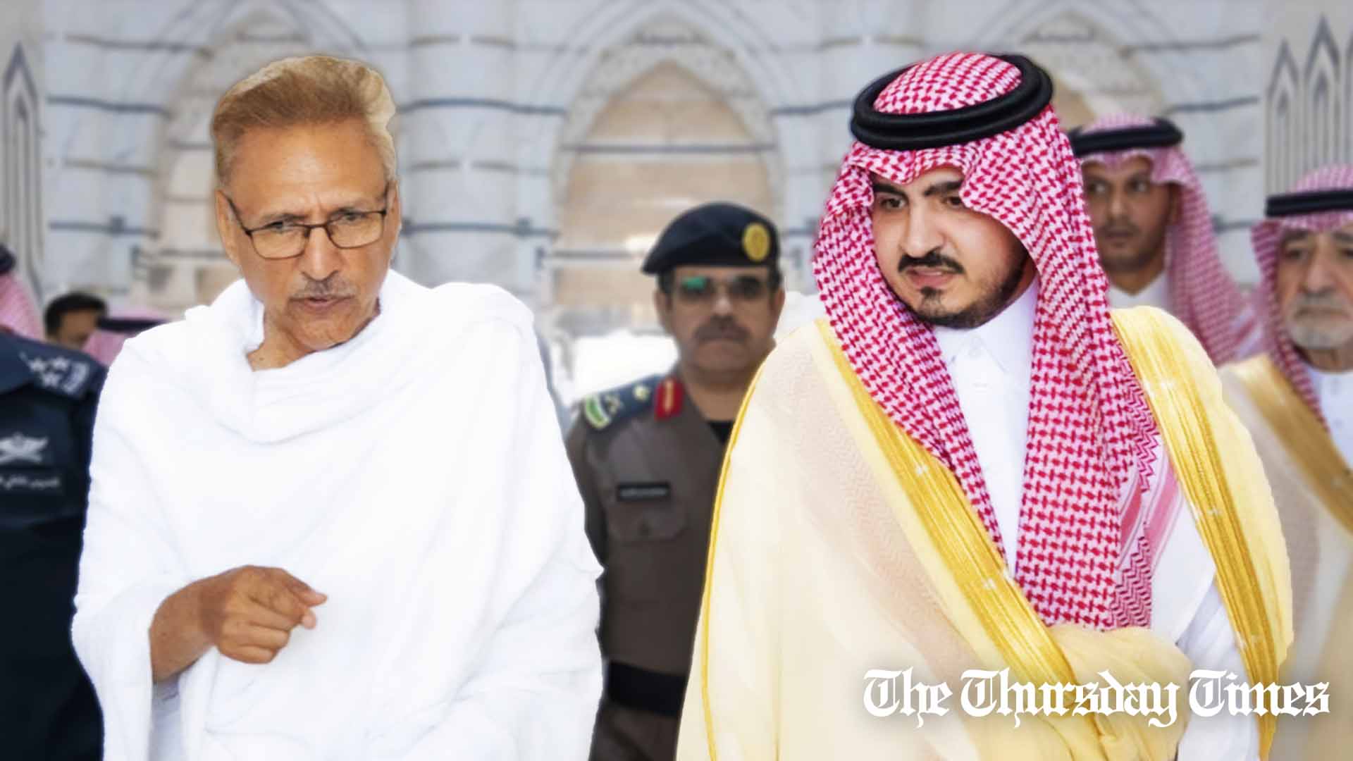 A file photo of Pakistani president Arif Alvi is shown at Jeddah. — FILE/SAUDI PRESS AGENCY