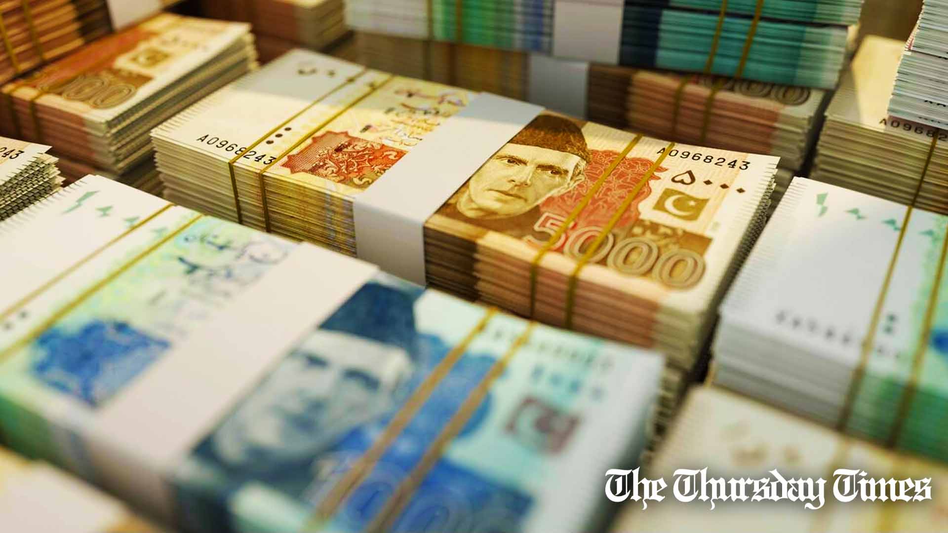 Pakistani rupee banknotes are shown. — FILE/THE THURSDAY TIMES