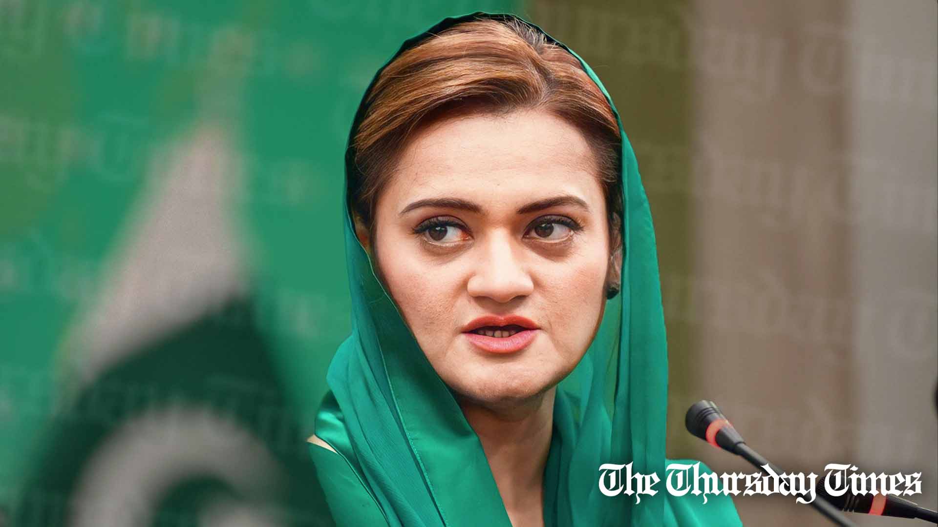 A file photo is shown of information minister Marriyum Aurangzeb. — FILE/THE THURSDAY TIMES