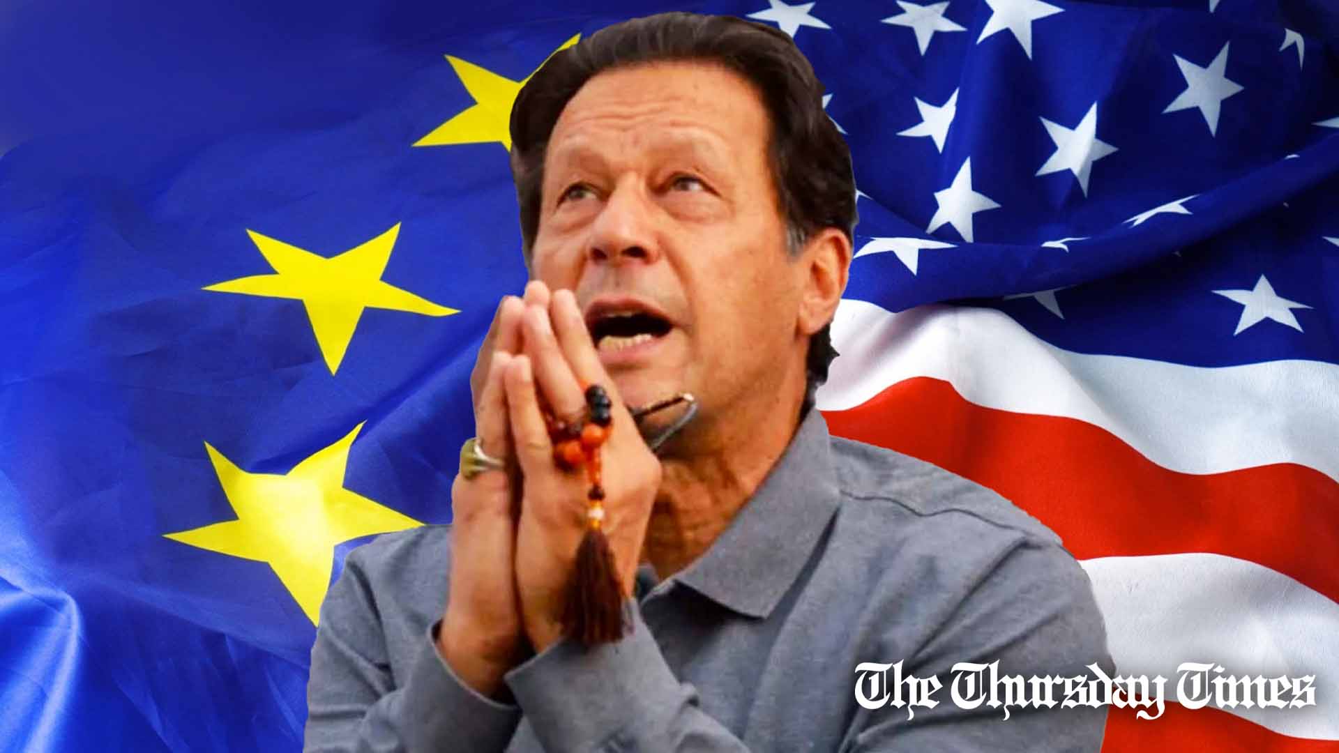 A file photo is shown of former prime minister Imran Khan. — FILE/THE THURSDAY TIMES