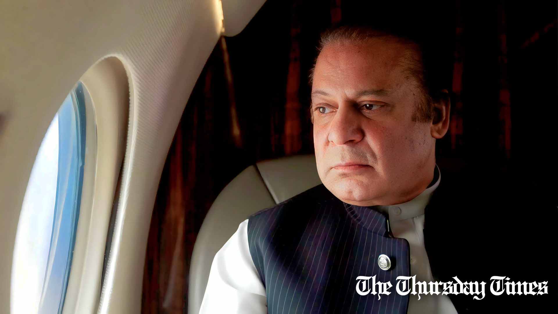 A file photo is shown of former prime minister Nawaz Sharif. — FILE/THE THURSDAY TIMES