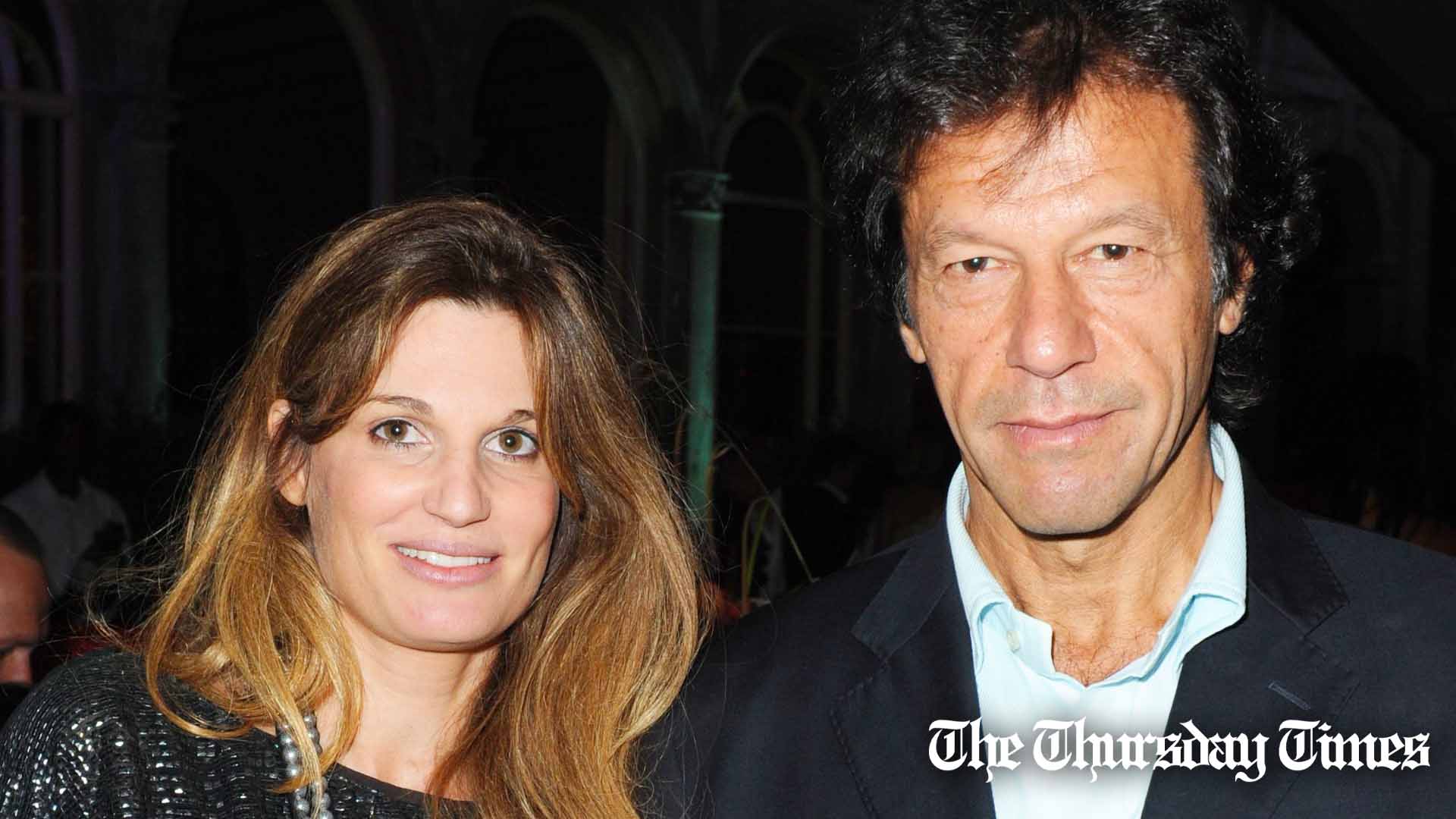 A file photo is shown of British journalist Jemima Khan (L) and former Pakistani prime minister Imran Khan (R) at London in 2010. — FILE/THE THURSDAY TIMES