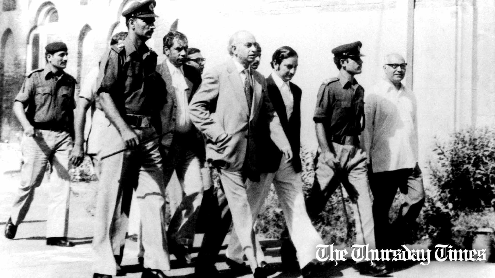 A file photo is shown of former prime minister Zulfikar Ali Bhutto in 1978. — FILE/THE THURSDAY TIMES