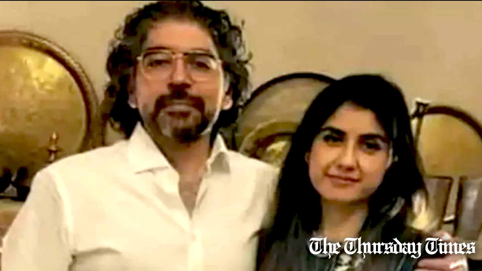 A file photo is shown of Shahnawaz Amir (L) and Sarah Inam (R). — FILE/THE THURSDAY TIMES