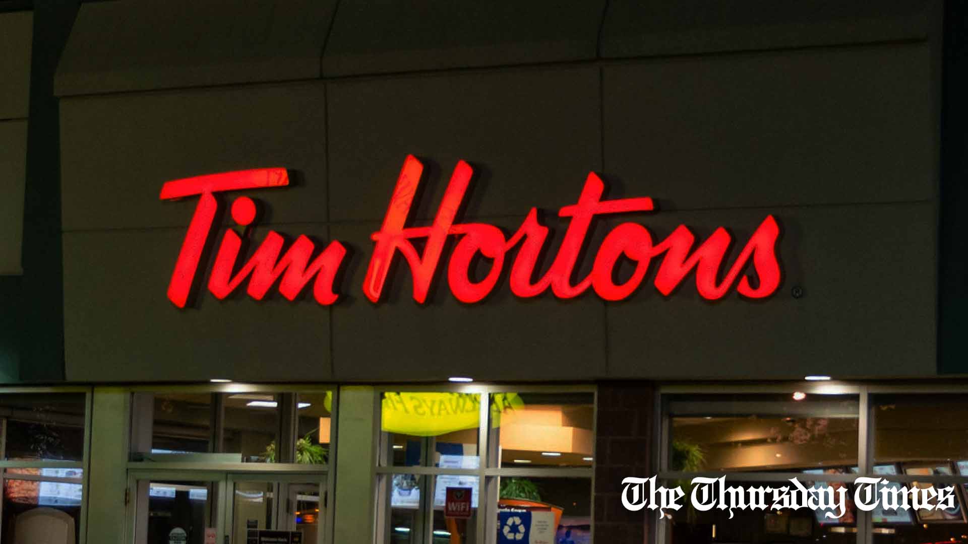A Tim Hortons restaurant is shown at Toronto in 2013. — FILE