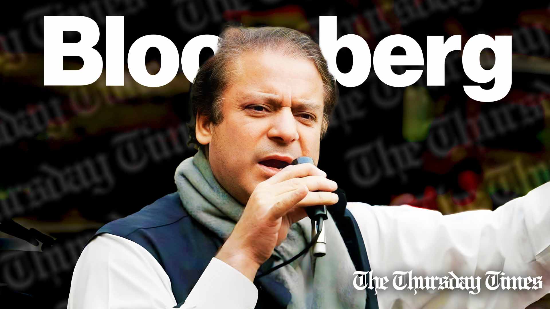 A file photo is shown of former Pakistani prime minister and incumbent PML(N) supremo Nawaz Sharif at Kohala on December 5, 2007. — FILE/THE THURSDAY TIMES