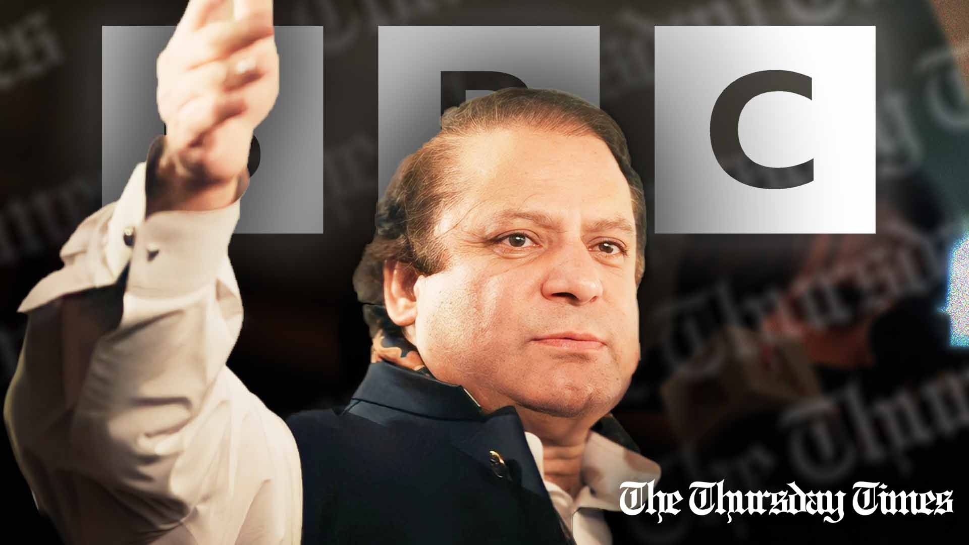 A file photo is shown of former prime minister and incumbent PML(N) supremo Nawaz Sharif. — FILE/THE THURSDAY TIMES